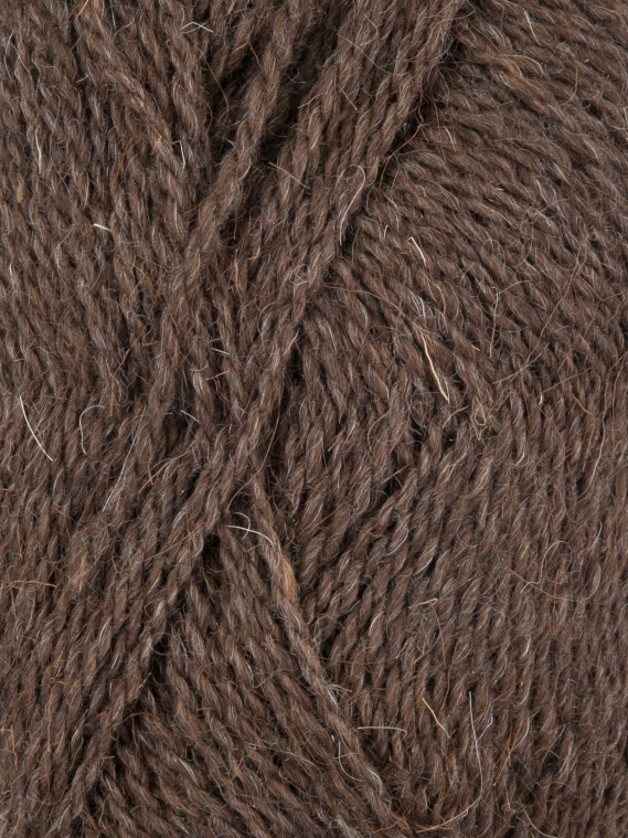 Пряжа Пехорка «Овечья шерсть» - (251 - Коричневый)