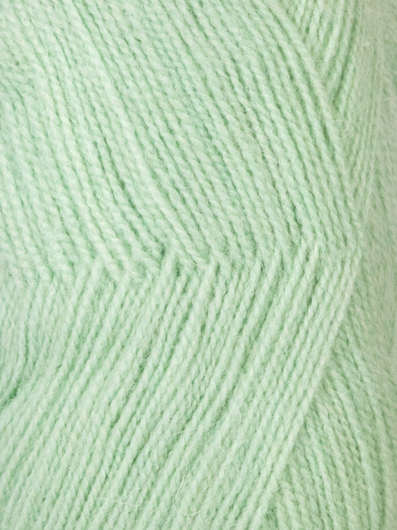 Пряжа Пехорка «Ангорская теплая» - (411 - Мята)
