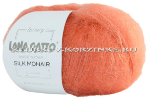 Пряжа Silk Mohair Lana Gatto - (8392 - Рыжик) 25 г / 212 м75% мохер, 25% шелк