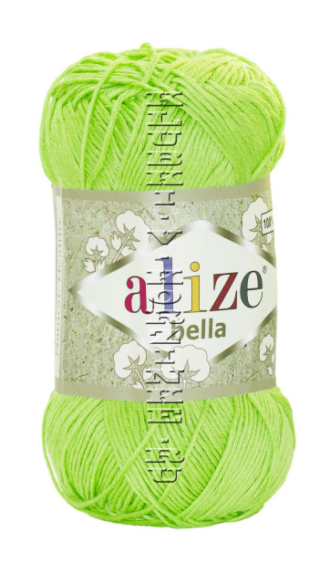 Пряжа Bella Alize - (612 - Зелёный неон)
