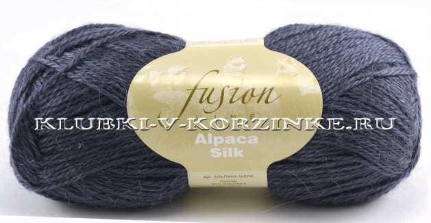 Пряжа Alpaca Silk (3266 - Серо-голубой)