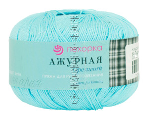 Пряжа Пехорка «Ажурная» - (63 - Льдинка) 50 г / 280 м100% мерсеризованный хлопок