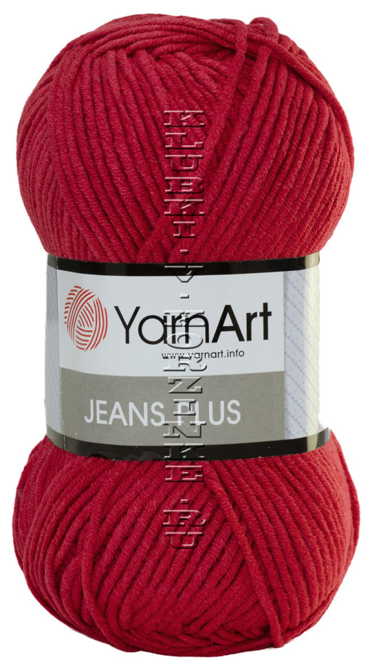 Пряжа YarnArt «Jeans plus» - (51 - Георгин)