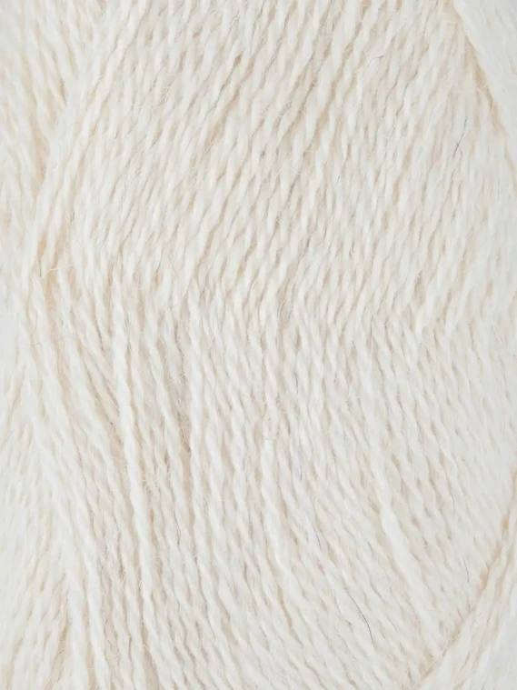 Пряжа Пехорка «Деревенская» - (01 - Белый)