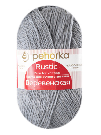 Пряжа Пехорка «Деревенская» - (59 - Мышонок)