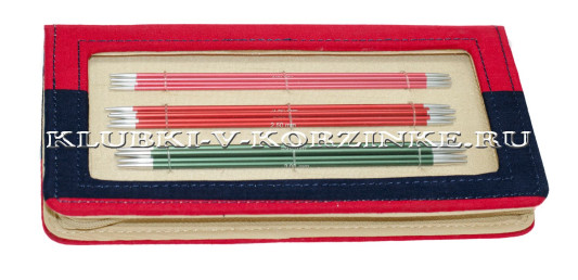 Набор  чулочных спиц Zing KnitPro 15 см (арт. 47401)