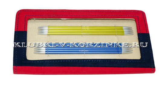 Набор  чулочных спиц Zing KnitPro 15 см (арт. 47401)