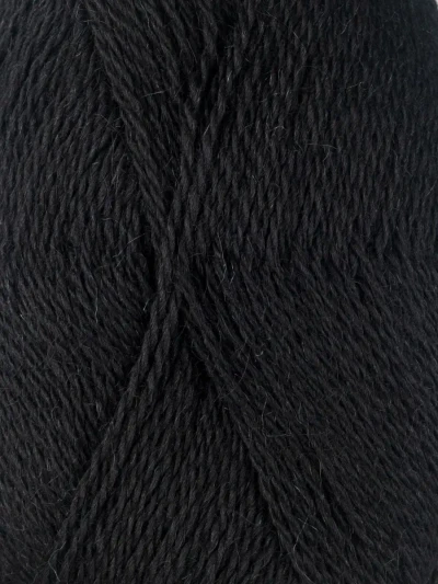Пряжа Пехорка Деревенская - (02 - Черный)