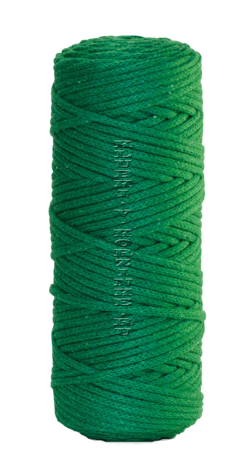 Шнур 4 мм 100 м - (2170 - Зелёный)