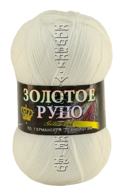 Пряжа «Золотое Руно» Color City - (2001 - Белый)