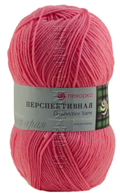 Пряжа Пехорка «Перспективная» - (11 - Ярко-розовый)