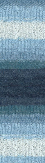 Пряжа ANGORA GOLD SIMLI BATIK Alize - (1899 - Белый, голубой, синий)