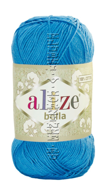 Пряжа Bella Alize - (387 - Голубая - бирюза)