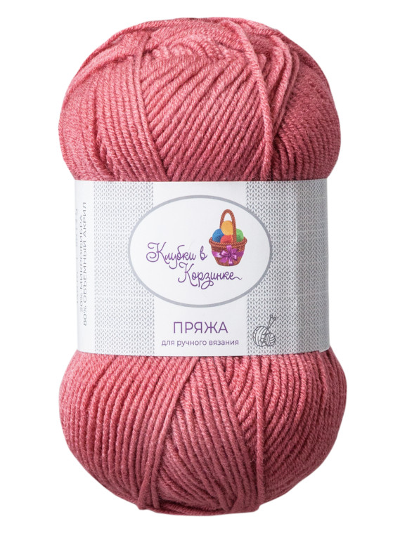 Пряжа «Алетта» - (023 - Сухая роза)