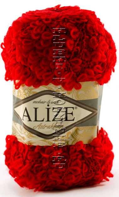 Пряжа Astrakhan Alize - (106 - Красный)