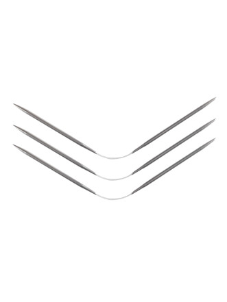  Спицы носочные гибкие металлические d 4.5 мм 23 см