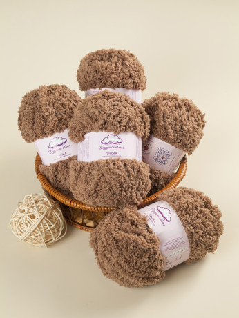 Пряжа «Воздушное облако» (19 - карамельное латте)