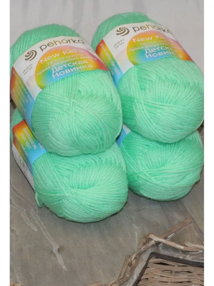Пряжа Пехорка «Детская новинка» - (171 - Весна)