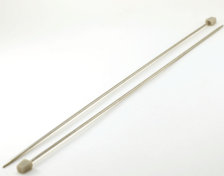 Спицы прямые металлические №2,5, 35 см, 2шт.