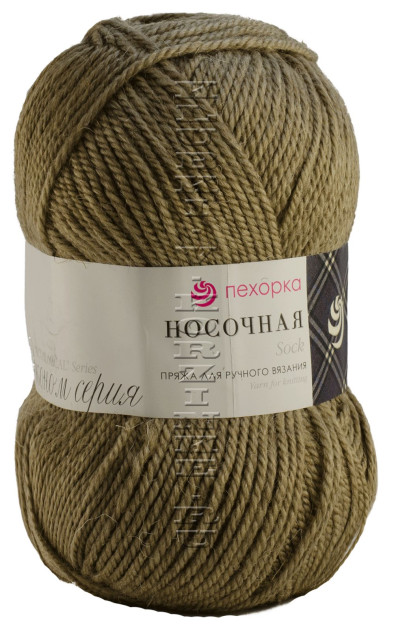 Пряжа Пехорка "Носочная" - (388 - Т.верба)