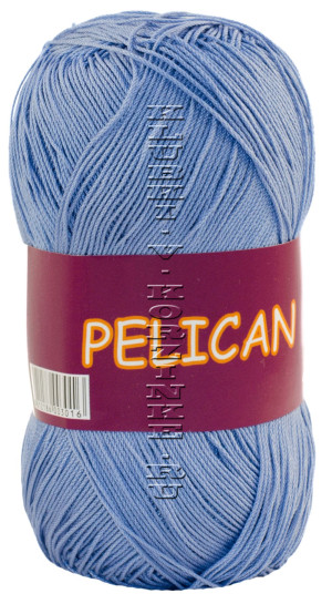 Пряжа VITA cotton &quot;PELICAN&quot; - (3975 - Лазурь) 50 г / 330 м100% хлопок двойной мерсеризации
