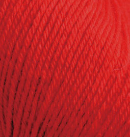 Пряжа BABY WOOL Alize - (56 - Красный)