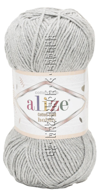 Пряжа Cotton Gold Hobby Alize - (21 - Серый)
