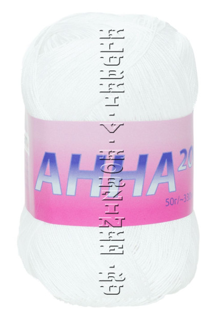 Пряжа Анна 20 Seam - (582 - Белый)