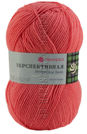 Пряжа Пехорка «Перспективная» - (324 - Св.азалия) 100 г / 270 м50% мериносовая шерсть, 50% акрил объемный