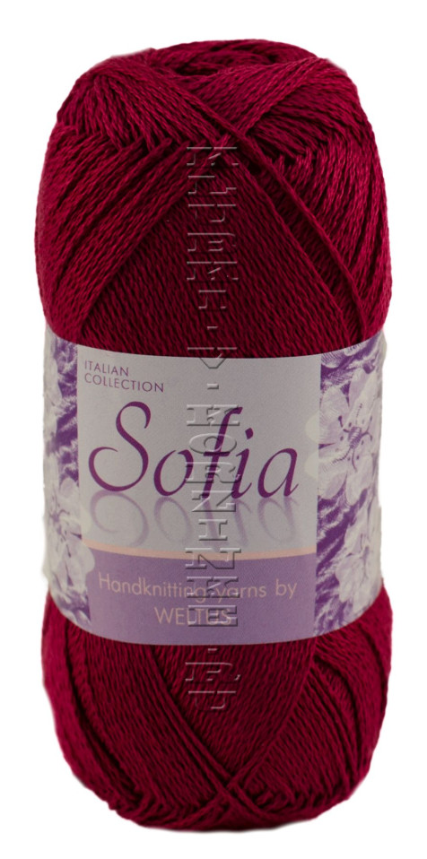 Пряжа Sofia - (34 - Вишня)