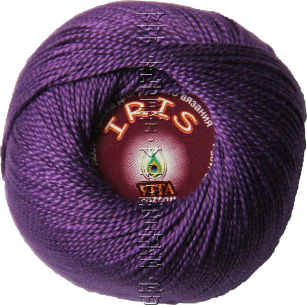Пряжа VITA cotton IRIS - (2114 - Фиолетовый)