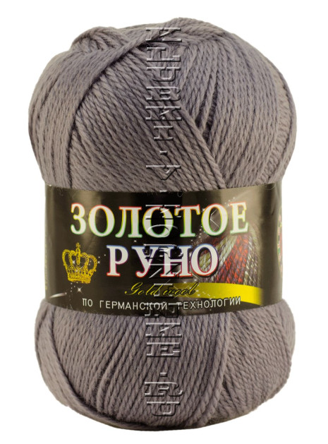 Пряжа «Золотое Руно» Color City - (604 - Серый)