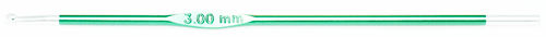 Крючок вязальный KnitPro Zing, №3, нефритовый (арт.47465)
