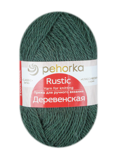 Пряжа Пехорка «Деревенская» - (381 - Лавр)