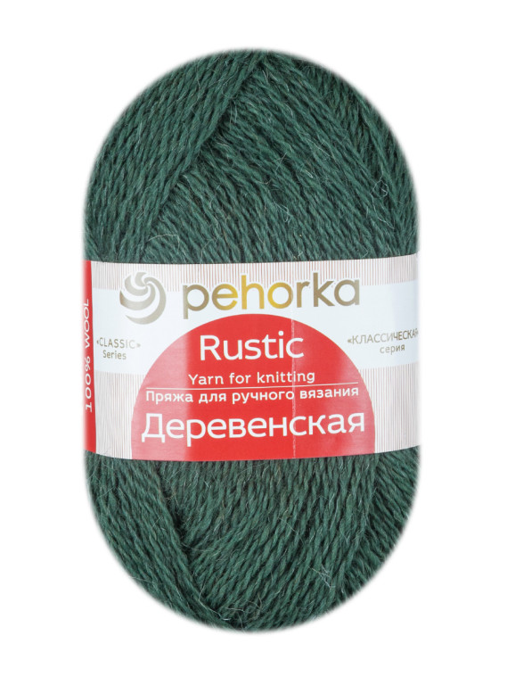 Пряжа Пехорка «Деревенская» - (381 - Лавр)
