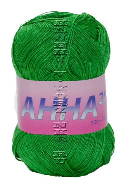 Пряжа Анна 20 Seam - (541 - Яркая зелень)
