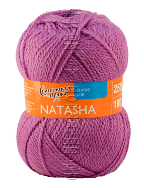 Пряжа Семеновская «Наташа» - (139 - Орхидея)