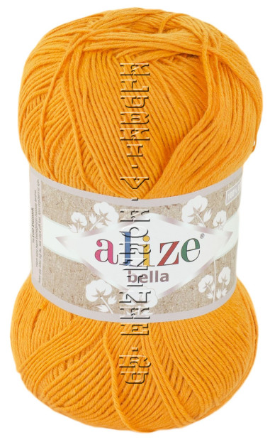 Пряжа Bella 100 Alize - (83 - Тыква)