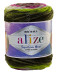Пряжа Superlana Maxi Long Batik Alize - (6778 - Фиолетовый, фисташковый, малиновый, серобежевый)