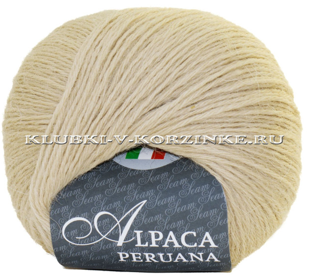 Пряжа Alpaca peruana Seam - (604 - Беж)
