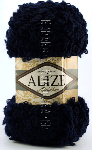 Пряжа Astrakhan Alize - (58 - Темно-синий)