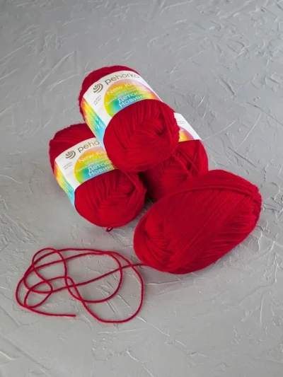 Пряжа Пехорка «Детская новинка» - (363 - Светло-вишневый)