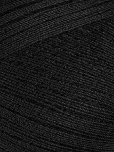 Пряжа Пехорка «Цветное кружево» - (02 - Черный)