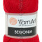 Пряжа YarnArt Begonia - (5020 - Вишня)