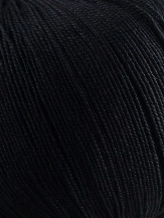 Пряжа Пехорка «Ажурная» - (02 - Черный)