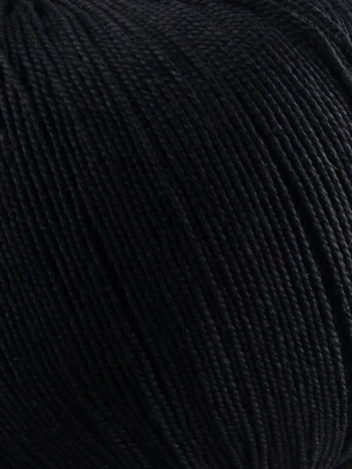 Пряжа Пехорка «Ажурная» - (02 - Черный)