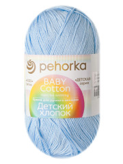 Пряжа Пехорка «Детский хлопок» - (519 - Венерин башмачок)