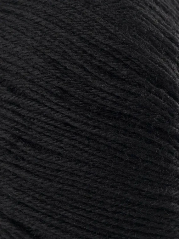 Пряжа Пехорка «Детский каприз» - (02 - Черный)