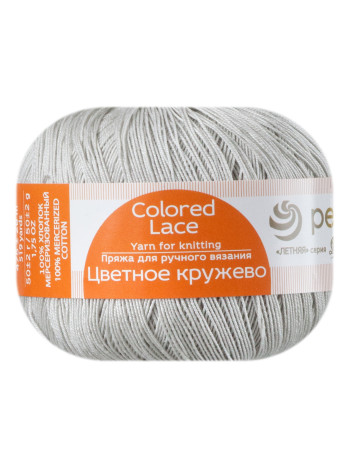 Пряжа Пехорка «Цветное кружево» - (276 - Перламутр)