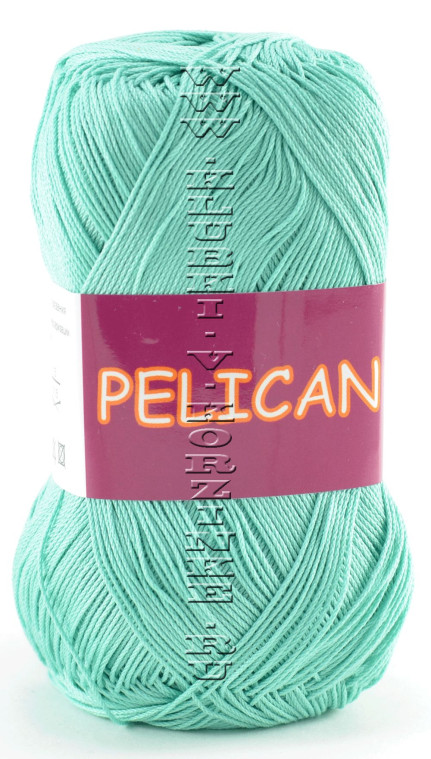 Пряжа VITA cotton "PELICAN" - (3970 - Морская волна)